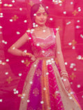 Binilyas Sona Gachi Formals Organza Embroidered Unstitched 2-Piece Suit-D-607