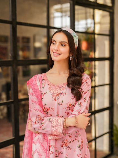 Panache Apparel Daily Essentials RTW Swiss Lawn Printed Stitched Suit-Embelia