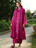 Rang Rasiya Florence Summer Edit'26 Lawn Embroidered Unstitched 3-Piece Suit-Mahra