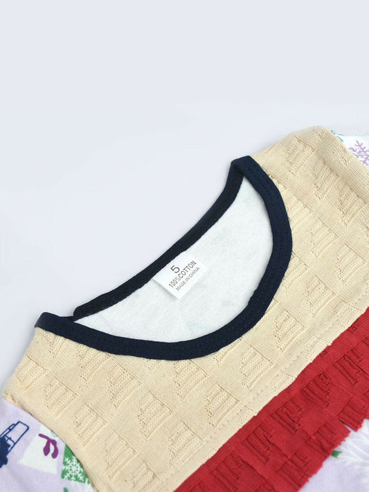 Funky Printed High Classic Wear Crew Neck Sweat Shirt-13656