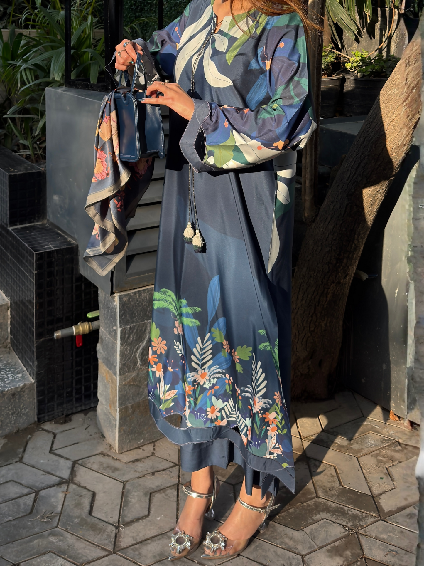 Sehrish Kanwal K-Ord Crepe Printed Co-Ord Set-Mariaa