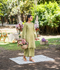 Sehrish Kanwal Doria Lawn Embroidered Stitched 2-Piece Suit-Moss