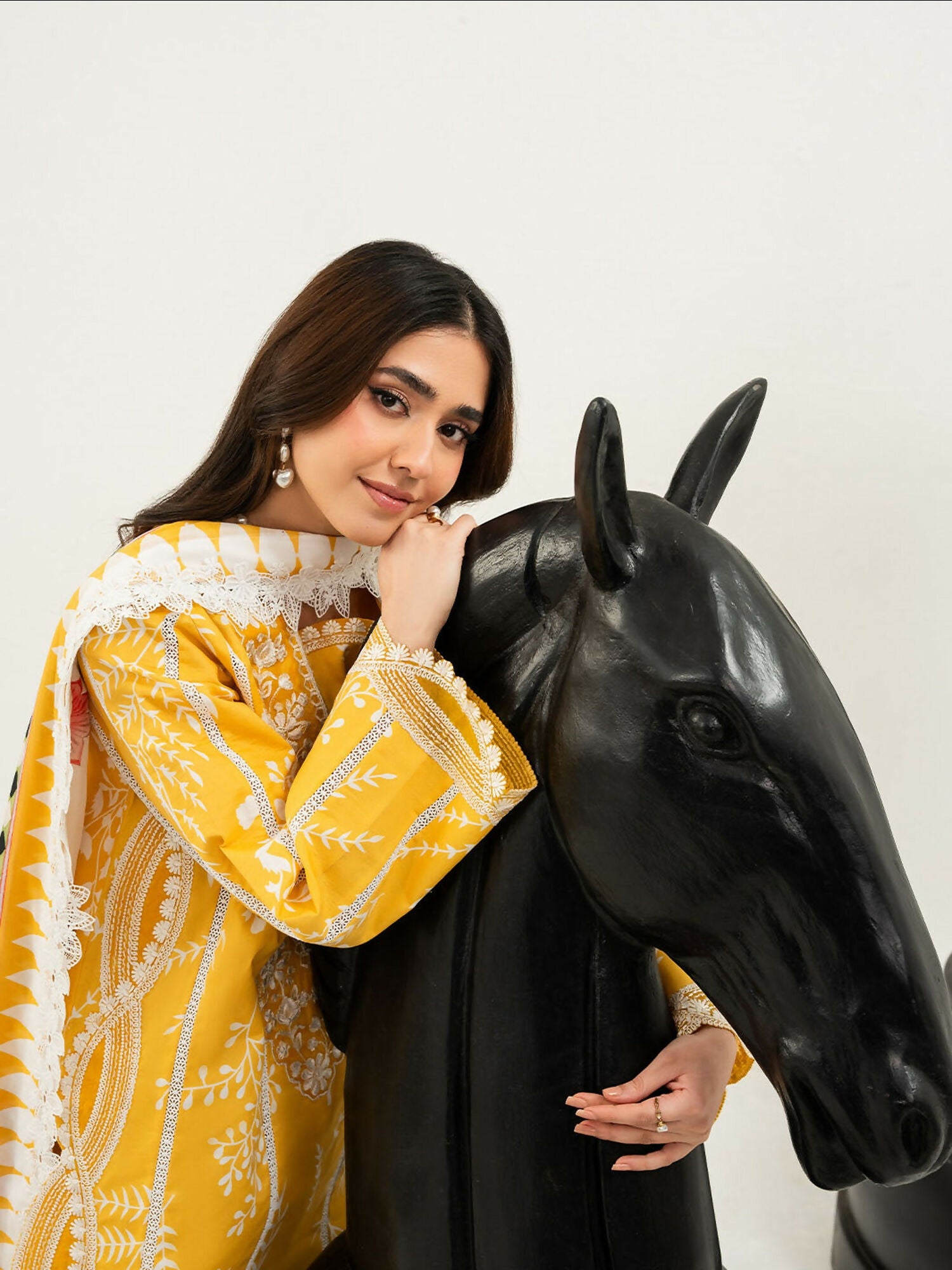 Mahnur Anaya Lawn Vol-1 Embroidered Stitched 3-Piece Suit-ANA-019