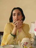 Mannat Clothing Boho Summer'26 Cotton Embroidered Stitched Suit-Buttercup