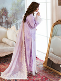 Mahnur Sophie Luxury Lawn Embroidered Unstitched 3-Piece Suit-Lyrell