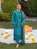 Naqsh Festive Edit Print Kari Lawn Embroidered Unstitched 3-Piece Suit-N-00115