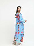 Imran Aftab Basant Mela Raw Silk Printed Stitched 3-Piece Suit-IARP 10