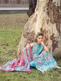 Binilyas Naqsh Naaz Lawn Embroidered Unstitched 3-Piece Suit-2085 - B