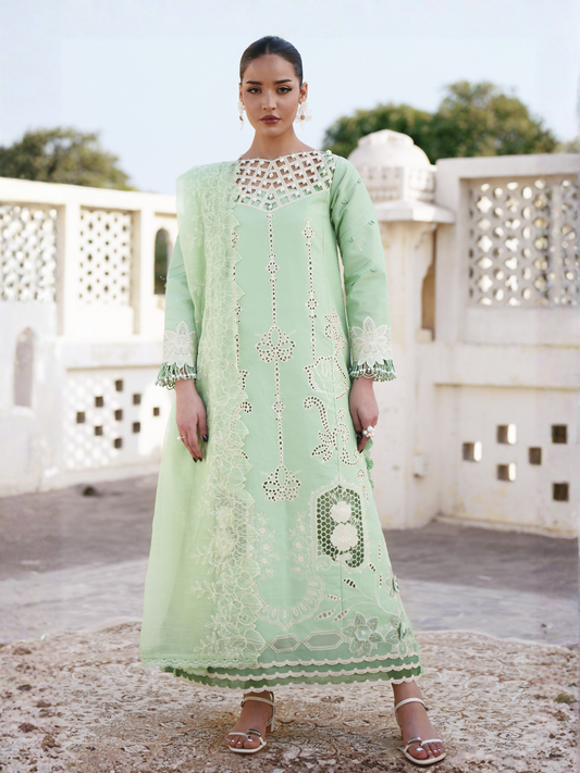 Parishay Shangrila Lawn Embroidered Unstitched 3-Piece Suit-SLA-11