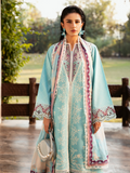Binilyas Kayra Summer Edit Lawn Embroidered Stitched 3-Piece Suit-312 - A