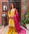 Fatima Hussain Lawn Embroidered Unstitched 3-Piece Suit-Hana