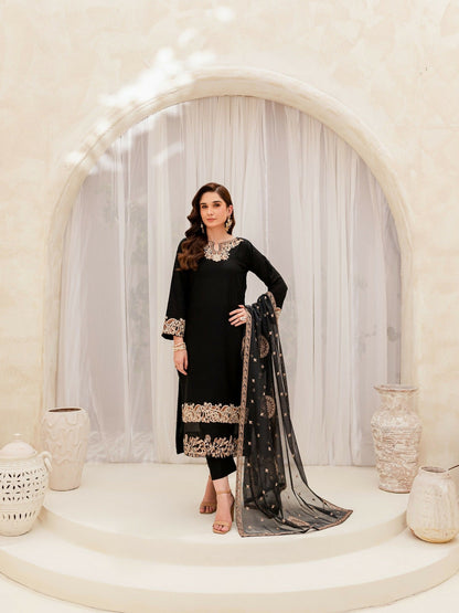 Panache Apparel Lawn Embroidered Stitched 2-Piece Suit-Coco