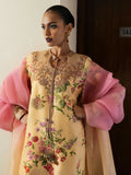 Hussain Rehar Basic Not Basic V Raw Silk Embellished Stitched 3-Piece Suit-Asher