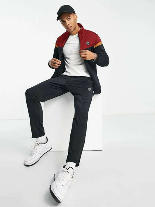 Jupiter Embroidered Logo Somersaults Track Suit-13088