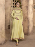 Hemstitch Raw Silk Embellished Stitched Pishwas-Sehar