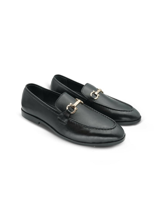 Black Royale Leather Men’s Formal Shoes-1702