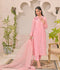 Ruby's Couture Panache Raw Silk Embroidered Stitched 3-Piece Suit-Ayzal