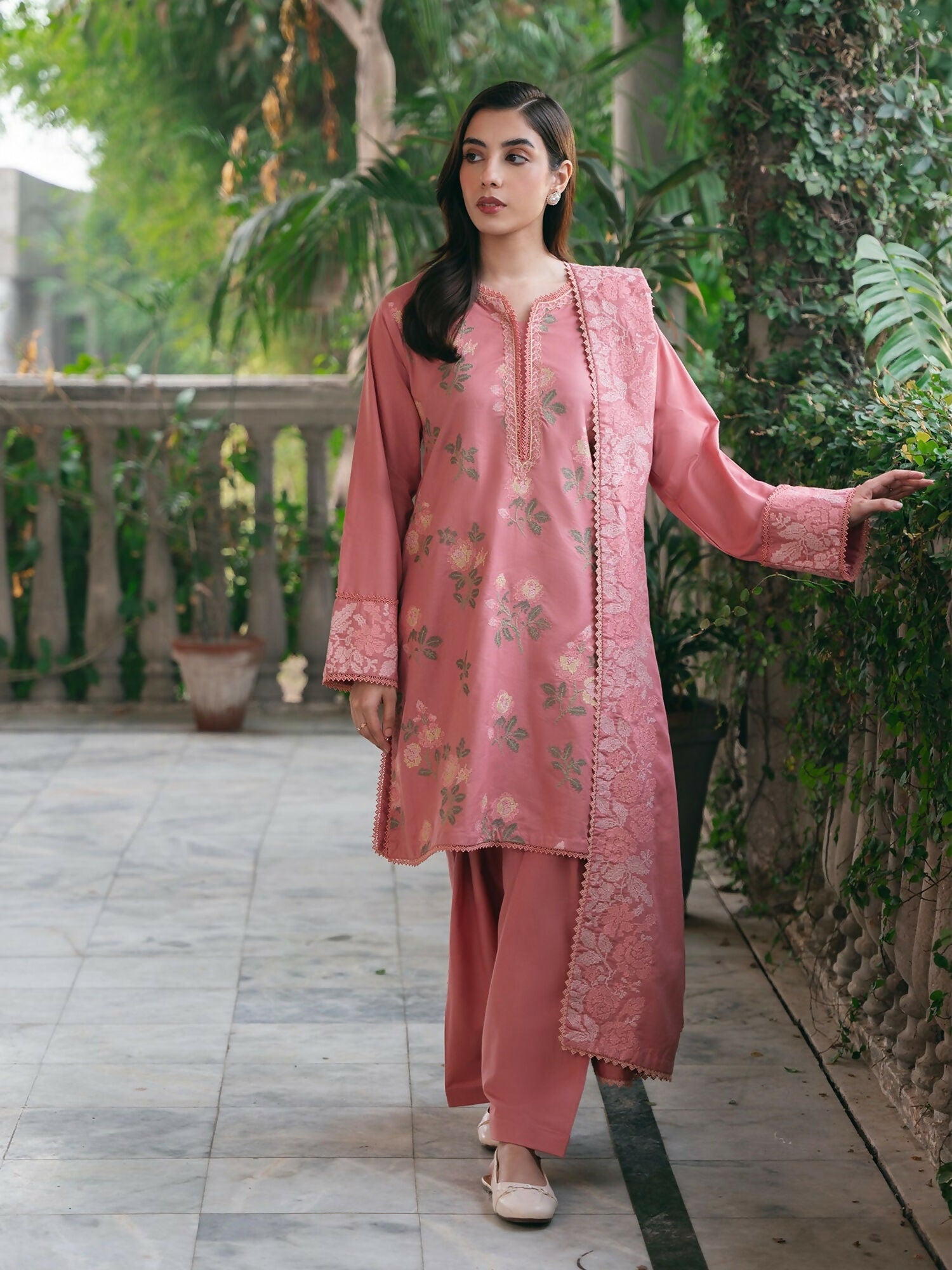 Mannat Clothing Winter-Essentials Khaddar Embroidered Stitched Suit-Arq