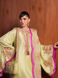 Hussain Rehar Basic Not Basic IV Raw Silk Embellished Stitched 3-Piece Suit-Meadow