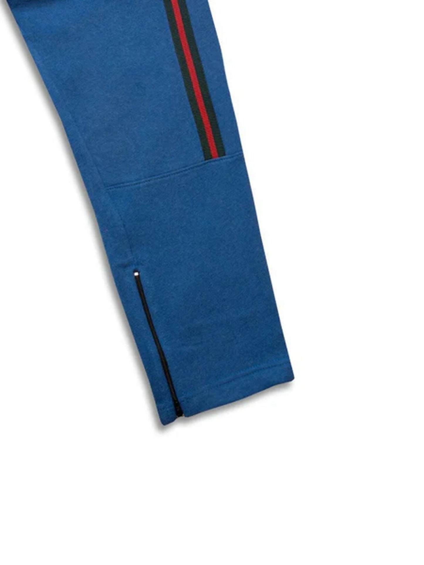 Funky's Plain Side Striped Zipper Bottom Trouser-9561