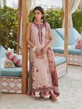 Farah Talib Aziz Jacquard Lawn Embroidered Unstitched 3-Piece- Suit-Pricsilla tea pink