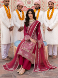 Mahnur Husn e Jahan Luxury Lawn Embroidered Unstitched 3-Piece Suit-Leyla