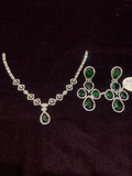 Fashion Hub by Noor Bilal - American Diamond Necklace Set