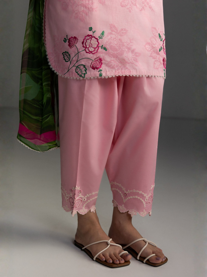 COCO by Zara Shahjahan Lawn'26 Embroidered Unstitched 3-Piece Suit-Miro-2A