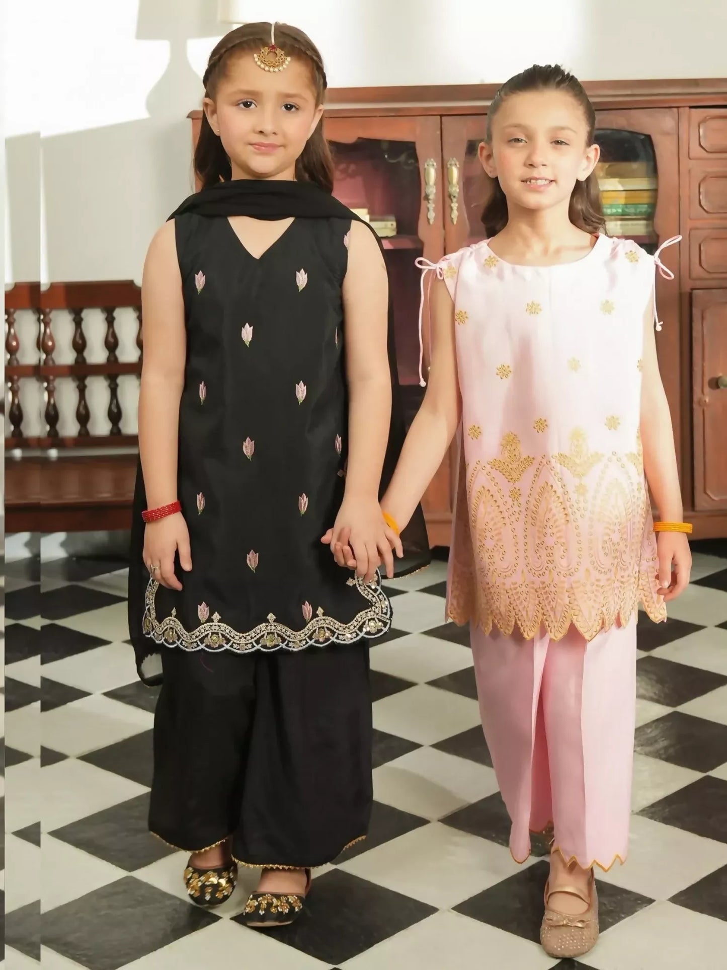 Panache Apparel Noore Eid Edit Cotton Embroidered Stitched Suit-Laadli