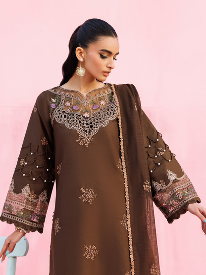 Parishay Shangrila Lawn Vol 2 Embroidered Unstitched 3-Piece Suit-ANG-06