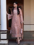 Hussain Rehar Darlings Festive'25 Organza Embroidered Unstitched 4-Piece Suit-Danara
