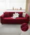 Elegant Bedding Stripe Jacquard Fitted Sofa Cover