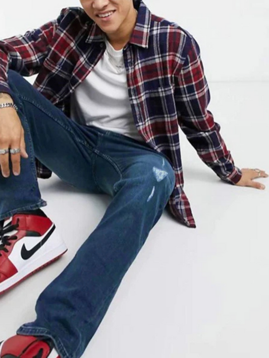 Funky's 511 Cutt Label Ripped Denim-11079