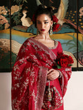 Hussain Rehar The Scent Luxury Pret SS'25 Raw Silk Embellished 3-Piece Suit-Zephira