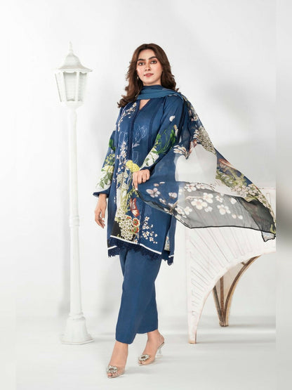 Imran Aftab Aura Summer Lawn Printed Stitched 3-Piece Suit-IALC 05