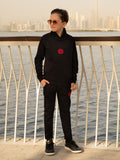 Velvour Fleece Mock Neck Tracksuit-VWT22-C