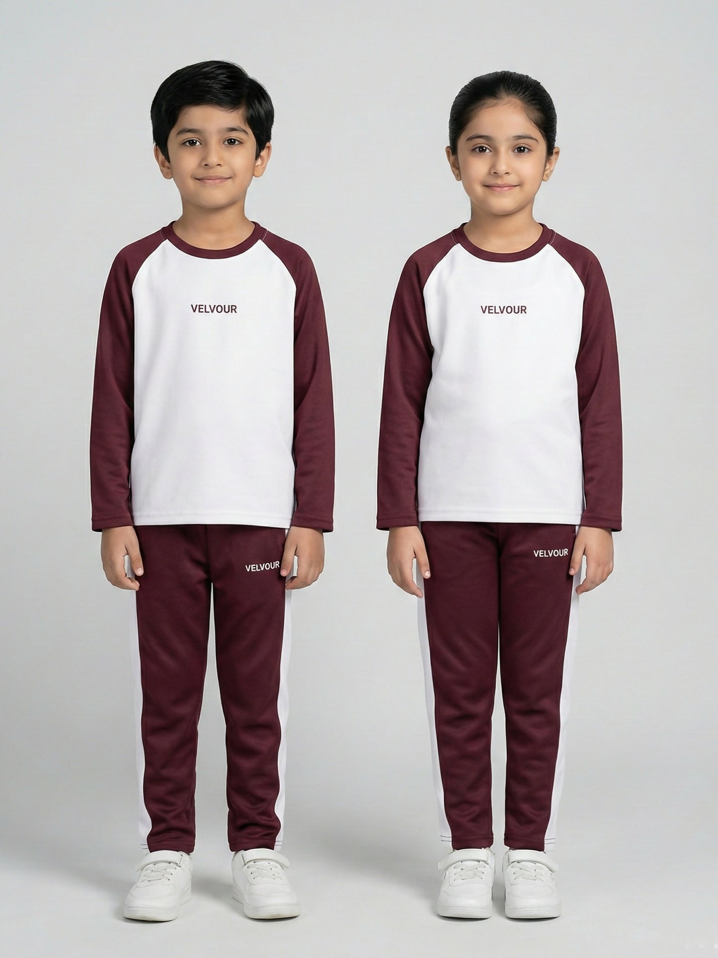 Velvour Polyathletic Fleece Tracksuit-VWT53-B