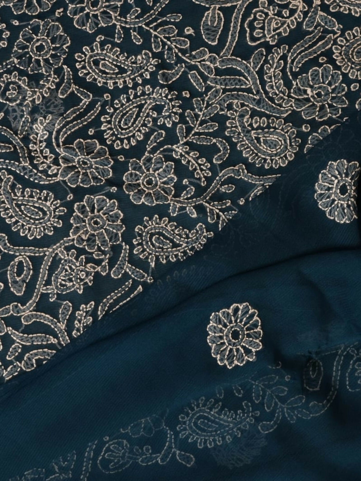 AB Hand Embroideries Chiffon Embroidered Unstitched 2-Piece Suit