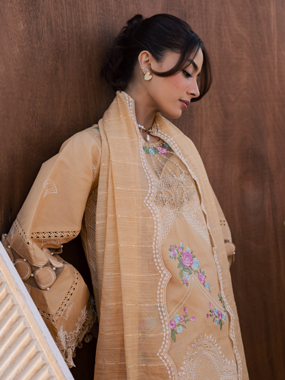 Parishay Summer Queen Vol 2 Lawn Embroidered Unstitched 3-Piece Suit-SQU-08