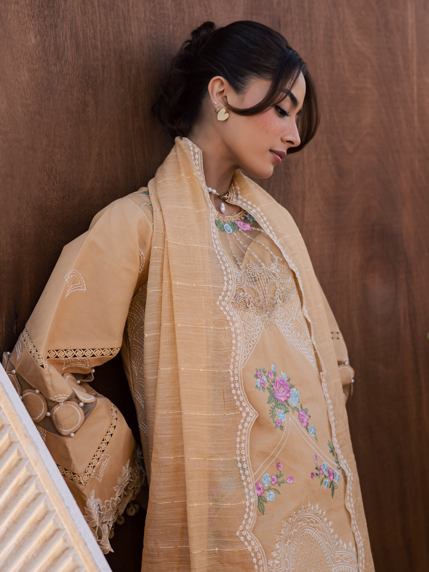 Parishay Summer Queen Vol 2 Lawn Embroidered Stitched 3-Piece Suit-SQU-08