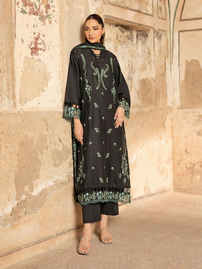 Panache Apparel Rang-e-Bahar Lawn Embroidered Stitched Suit-Tehzeeb