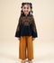 Velvour Girls Cotton Embroidered Co-Ord Set-VG177-A