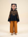 Velvour Girls Cotton Embroidered Co-Ord Set-VG177-A