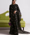Hussain Rehar Candy Soap Raw Silk Embellished Stitched 3-Piece Suit-Casse