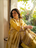 Mahnur Angan Lawn'26 Embroidered Stitched 3-Piece Suit-AN-003