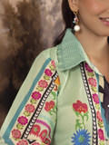 Naqsh Dune And Bloom Lawn Printed Unstitched 2-Piece Suit-Beryl Green-00139