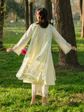 Binilyas Lawn Embroidered Stitched 3-Piece Suit-236 - B