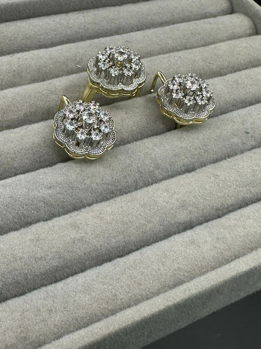 H&A Jewellery Earrings and Ring Set