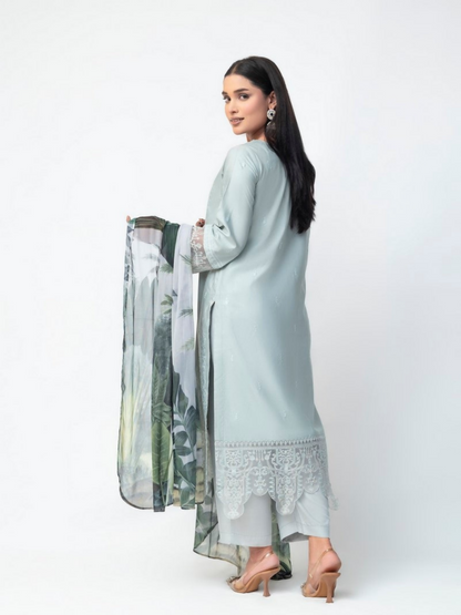 Imran Aftab Isla Winter Khaddar Embroidered Unstitched 3-Piece Suit-IAKC-UF-22