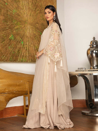 Shiza Hassan Sublime Luxury Pret Silk Embellished Stitched 3-Piece Suit-Valetta